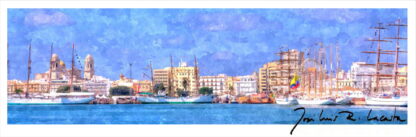 ESTAMPA GRABADO DIGITAL CÁDIZ PD CADIZ 21