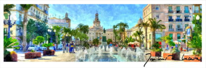 ESTAMPA GRABADO DIGITAL CÁDIZ PD CADIZ 22